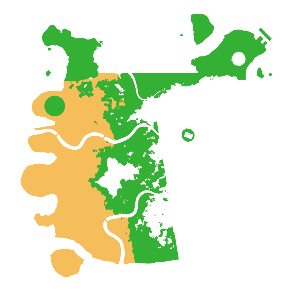 Biome Rust Map: Procedural Map, Size: 3750, Seed: 808444376