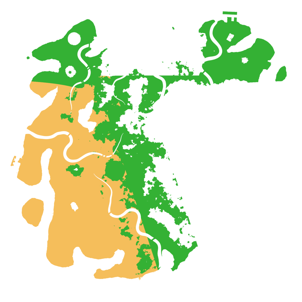 Biome Rust Map: Procedural Map, Size: 4250, Seed: 1757954254