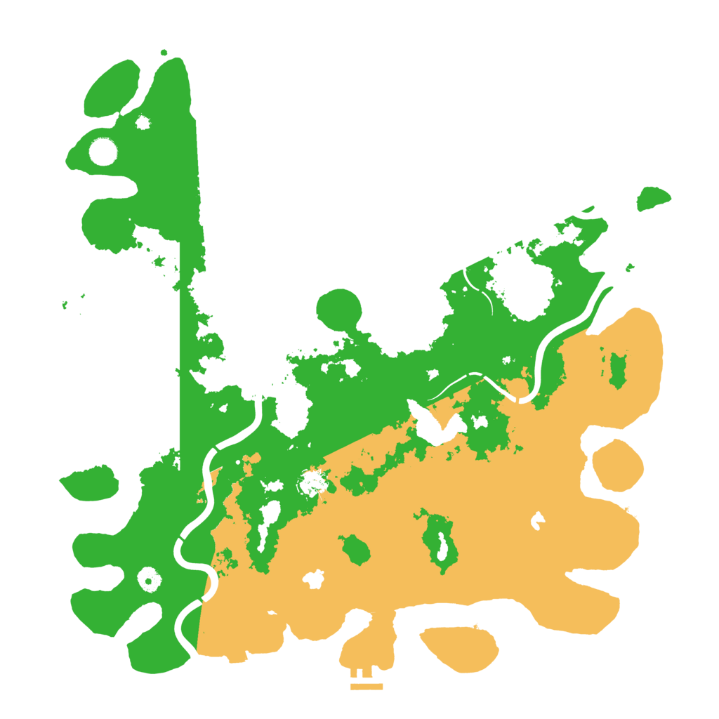 Biome Rust Map: Procedural Map, Size: 4500, Seed: 1442024