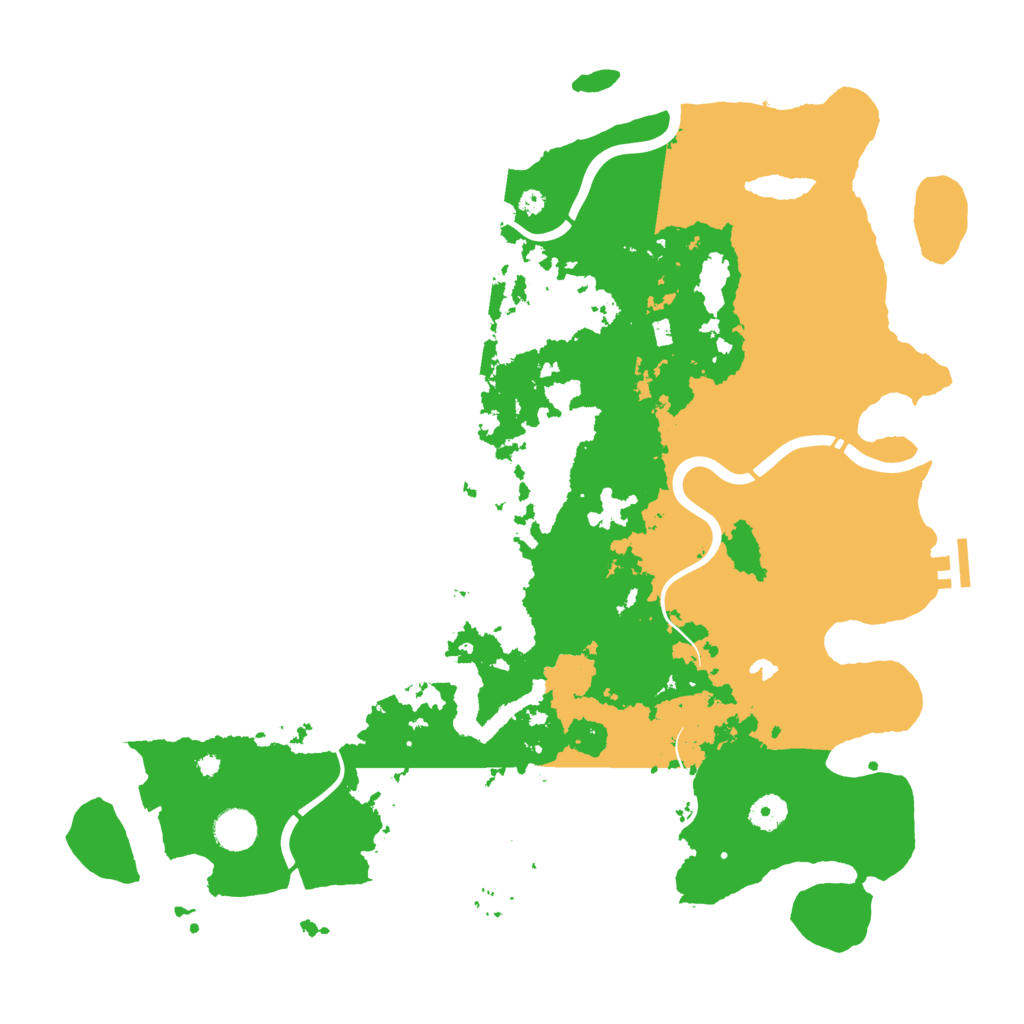 Biome Rust Map: Procedural Map, Size: 4250, Seed: 1261078458
