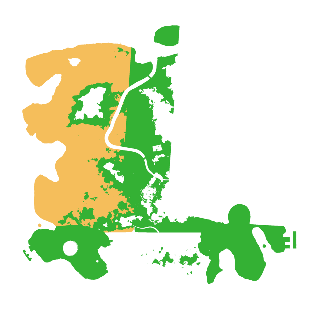 Biome Rust Map: Procedural Map, Size: 3650, Seed: 1014068595