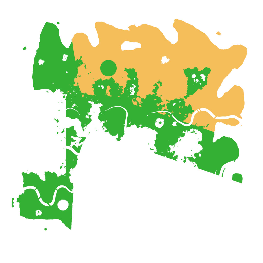 Biome Rust Map: Procedural Map, Size: 4250, Seed: 1229544638