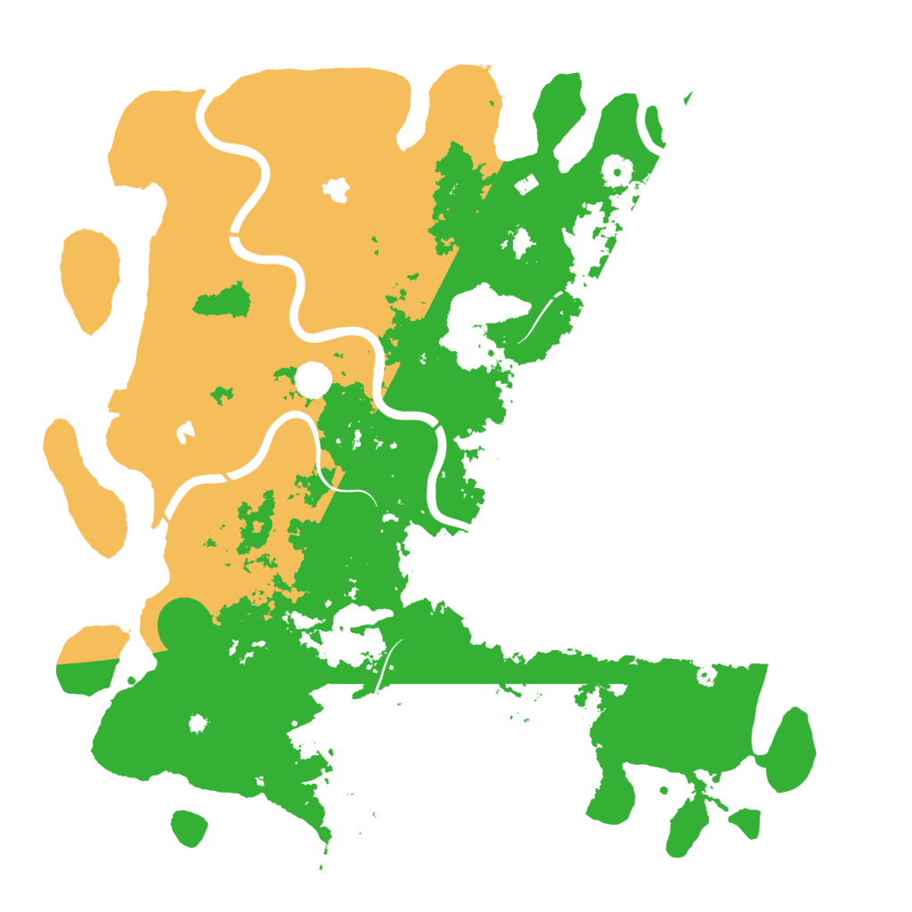Biome Rust Map: Procedural Map, Size: 4500, Seed: 16682