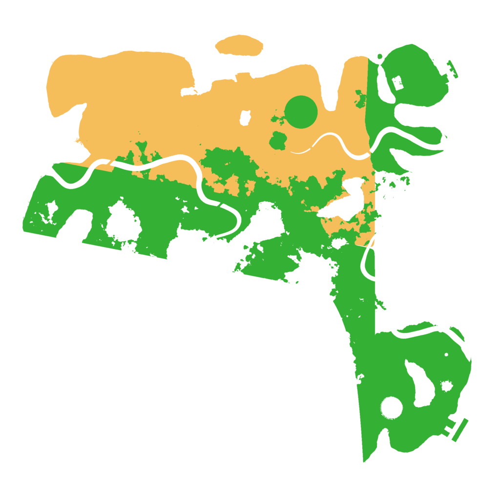 Biome Rust Map: Procedural Map, Size: 4000, Seed: 563454224