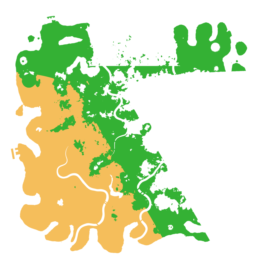 Biome Rust Map: Procedural Map, Size: 5100, Seed: 420