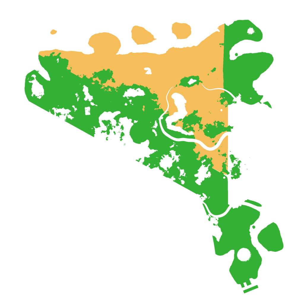 Biome Rust Map: Procedural Map, Size: 4000, Seed: 868376518