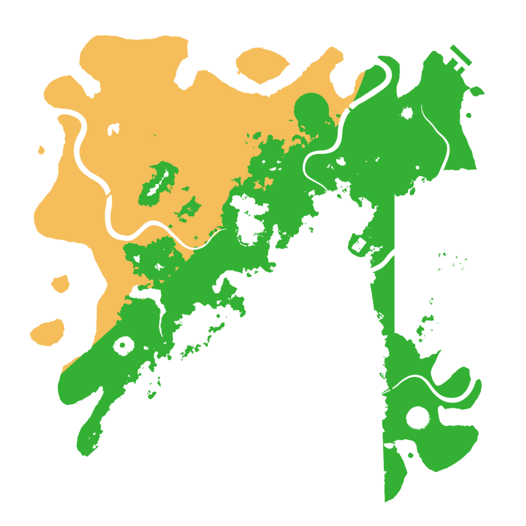 Biome Rust Map: Procedural Map, Size: 4050, Seed: 705987427