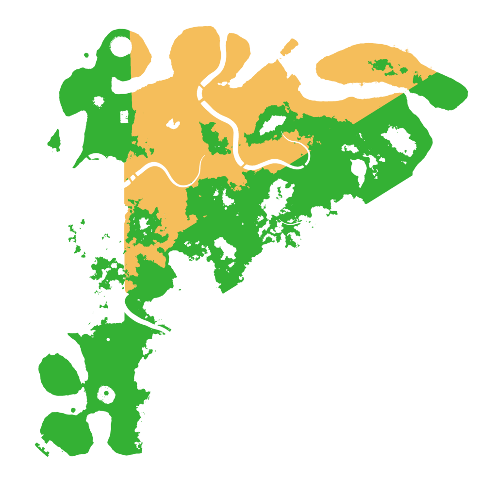 Biome Rust Map: Procedural Map, Size: 4250, Seed: 99051423
