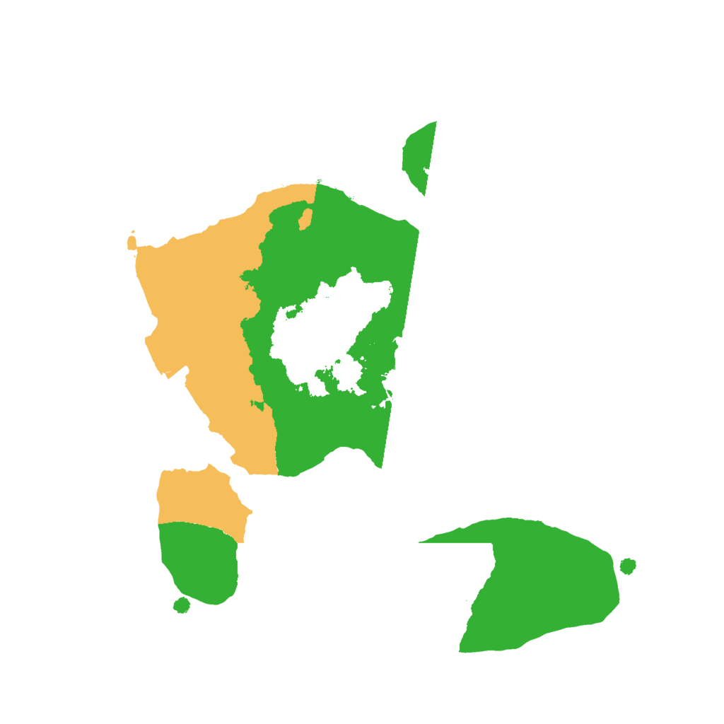 Biome Rust Map: Procedural Map, Size: 1800, Seed: 321931626