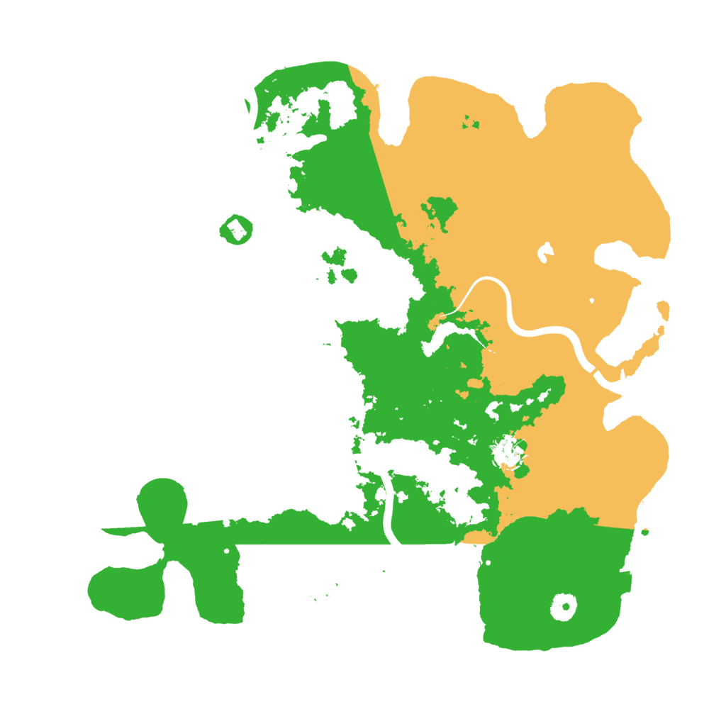 Biome Rust Map: Procedural Map, Size: 4000, Seed: 1820134880