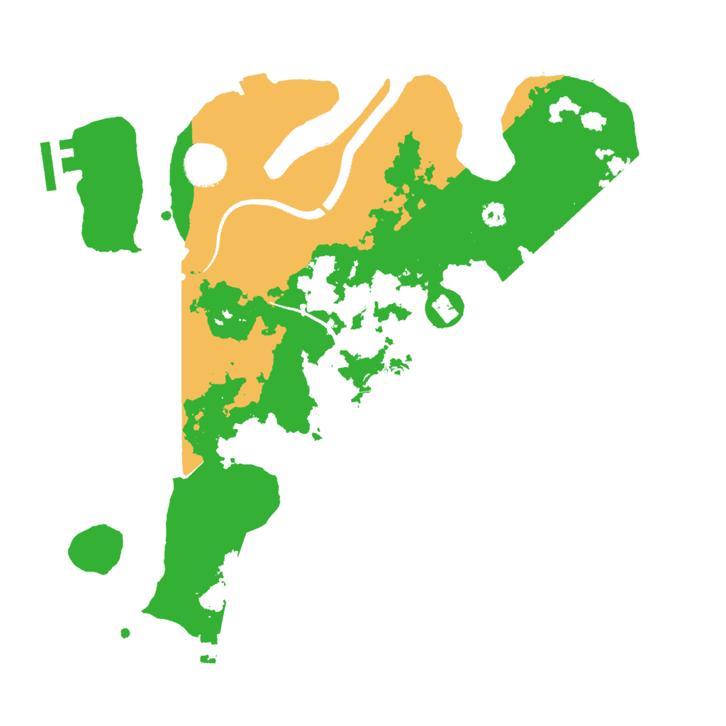 Biome Rust Map: Procedural Map, Size: 3000, Seed: 44574435