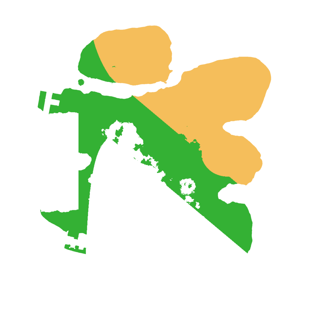 Biome Rust Map: Procedural Map, Size: 2000, Seed: 867256773