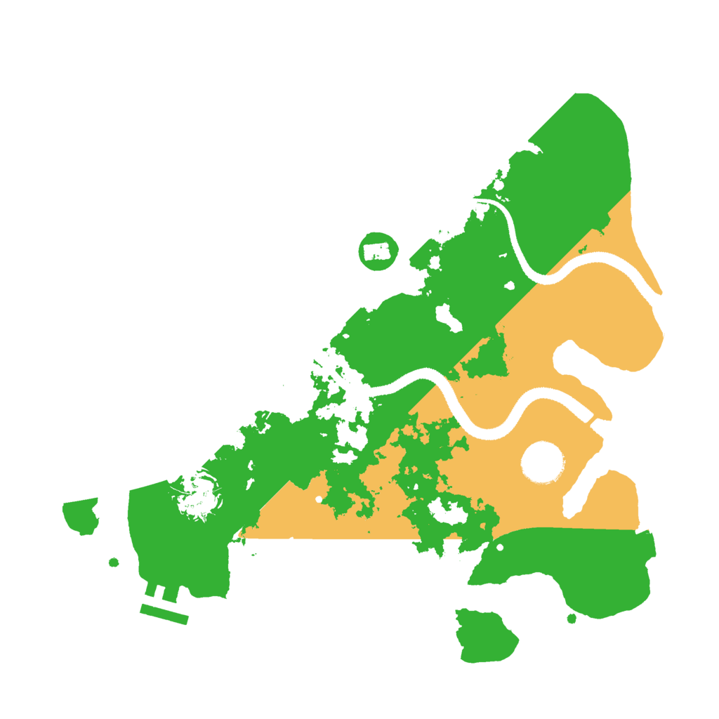 Biome Rust Map: Procedural Map, Size: 3000, Seed: 1451392393