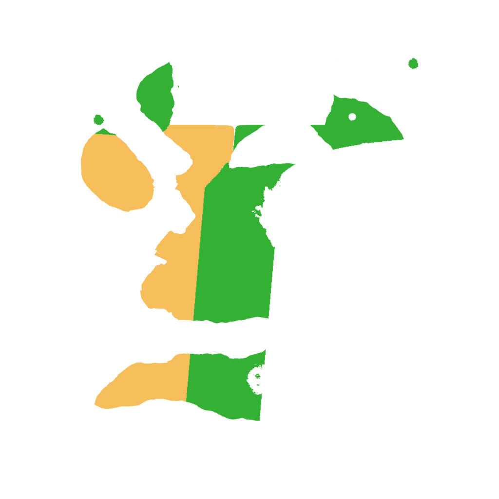 Biome Rust Map: Procedural Map, Size: 2000, Seed: 66634
