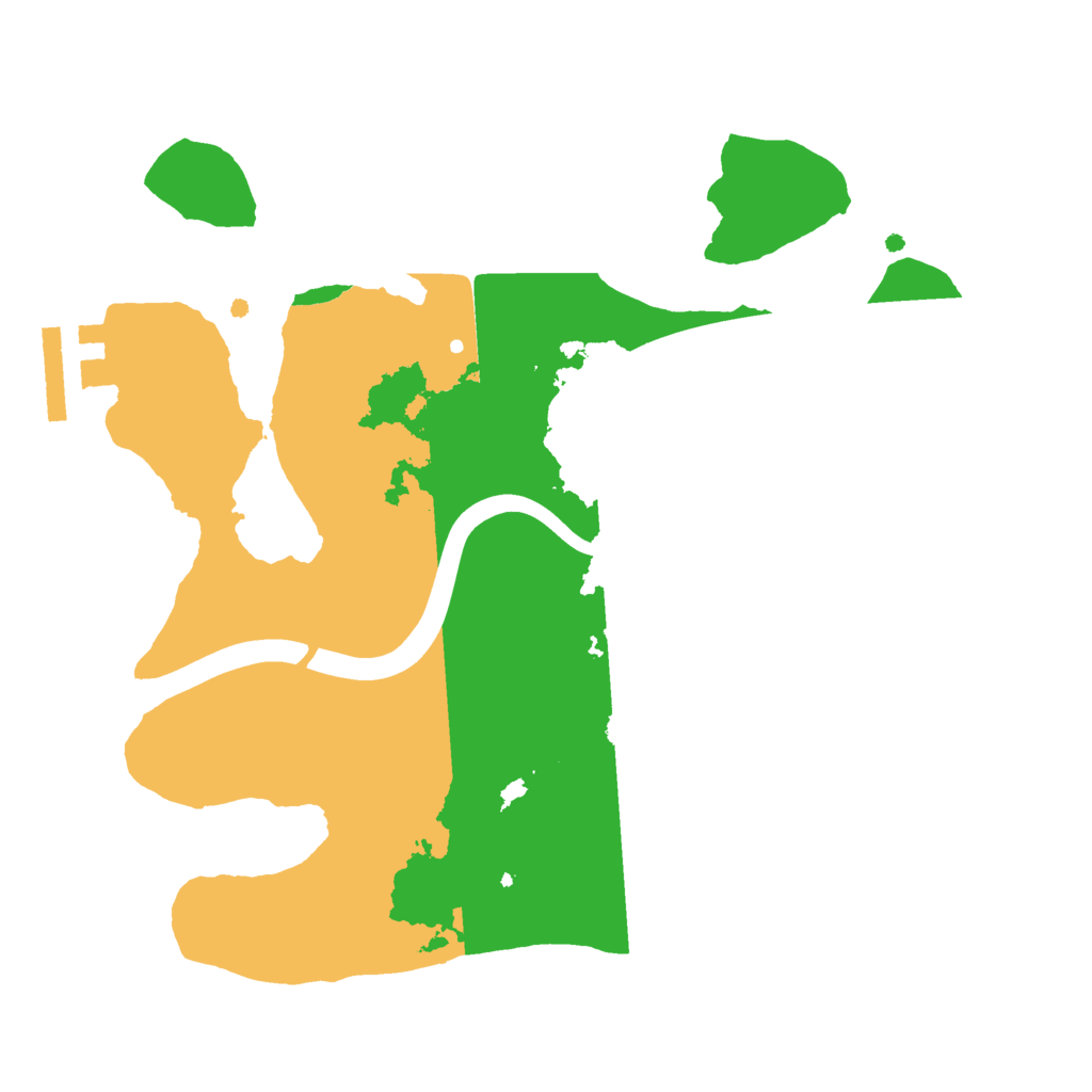 Biome Rust Map: Procedural Map, Size: 2350, Seed: 1654302765
