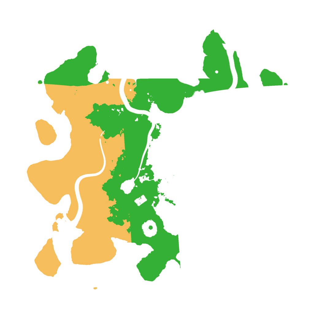 Biome Rust Map: Procedural Map, Size: 3000, Seed: 1192973278