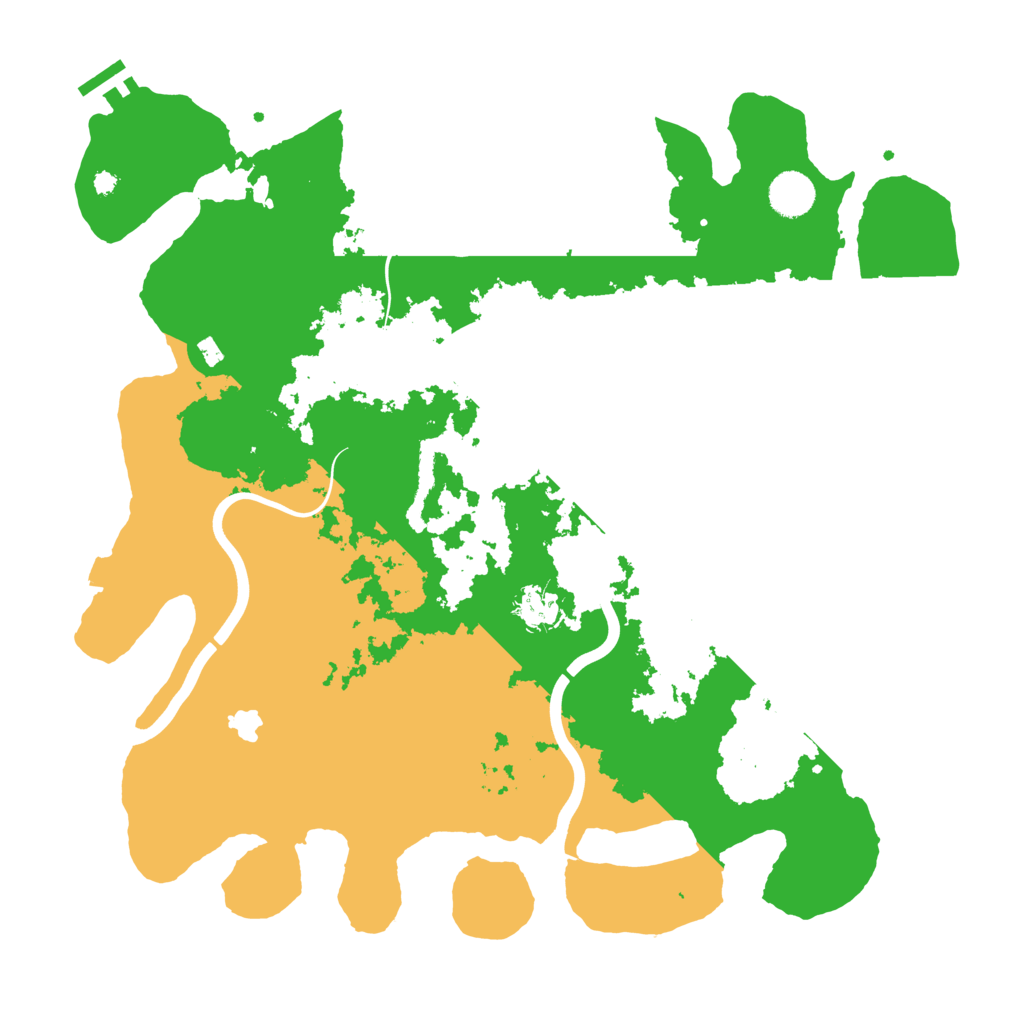Biome Rust Map: Procedural Map, Size: 4000, Seed: 724640642