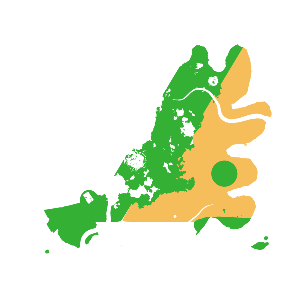 Biome Rust Map: Procedural Map, Size: 3000, Seed: 1692470579