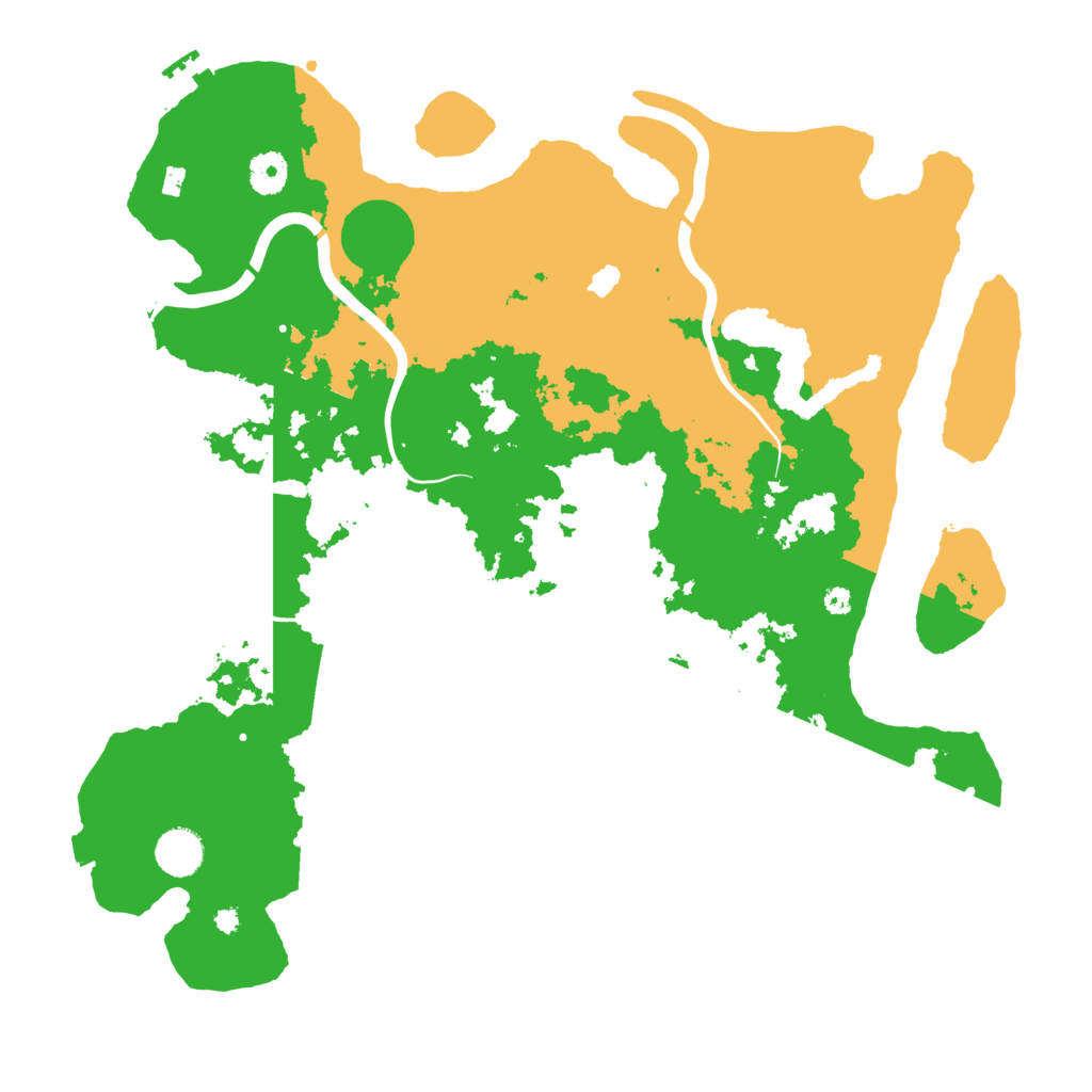Biome Rust Map: Procedural Map, Size: 4000, Seed: 1966972619