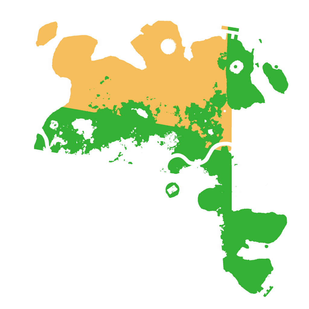 Biome Rust Map: Procedural Map, Size: 3575, Seed: 9679