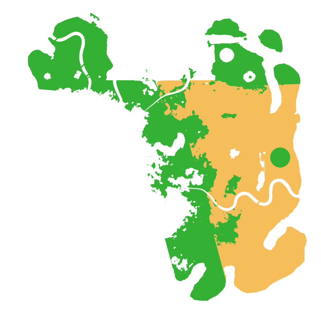 Biome Rust Map: Procedural Map, Size: 4250, Seed: 370094168