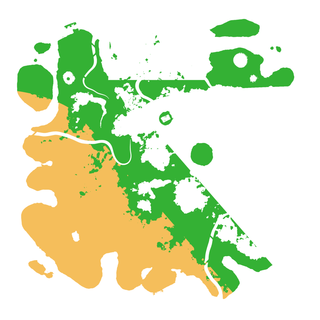Biome Rust Map: Procedural Map, Size: 4000, Seed: 952128057