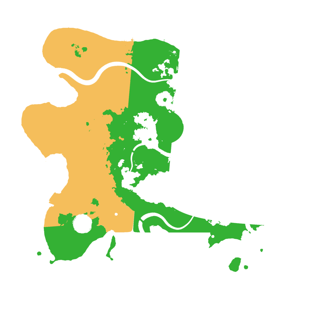 Biome Rust Map: Procedural Map, Size: 3000, Seed: 837169