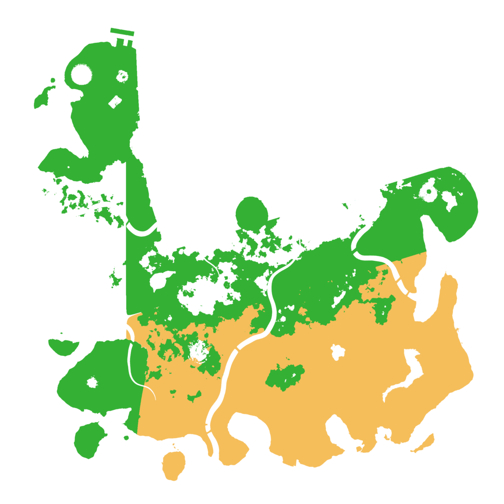 Biome Rust Map: Procedural Map, Size: 4290, Seed: 1014200802