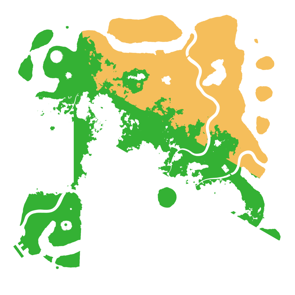 Biome Rust Map: Procedural Map, Size: 4200, Seed: 4206544