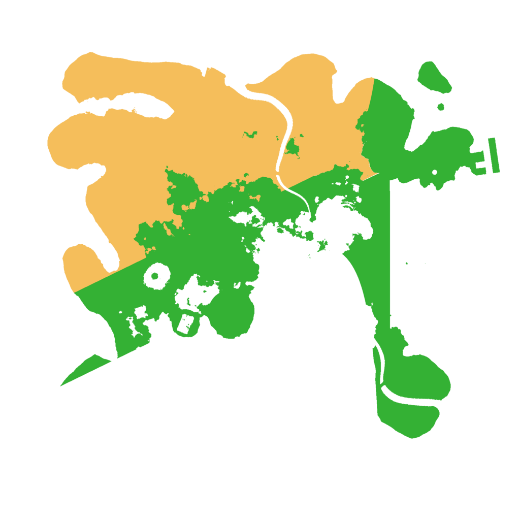 Biome Rust Map: Procedural Map, Size: 3000, Seed: 1810953814