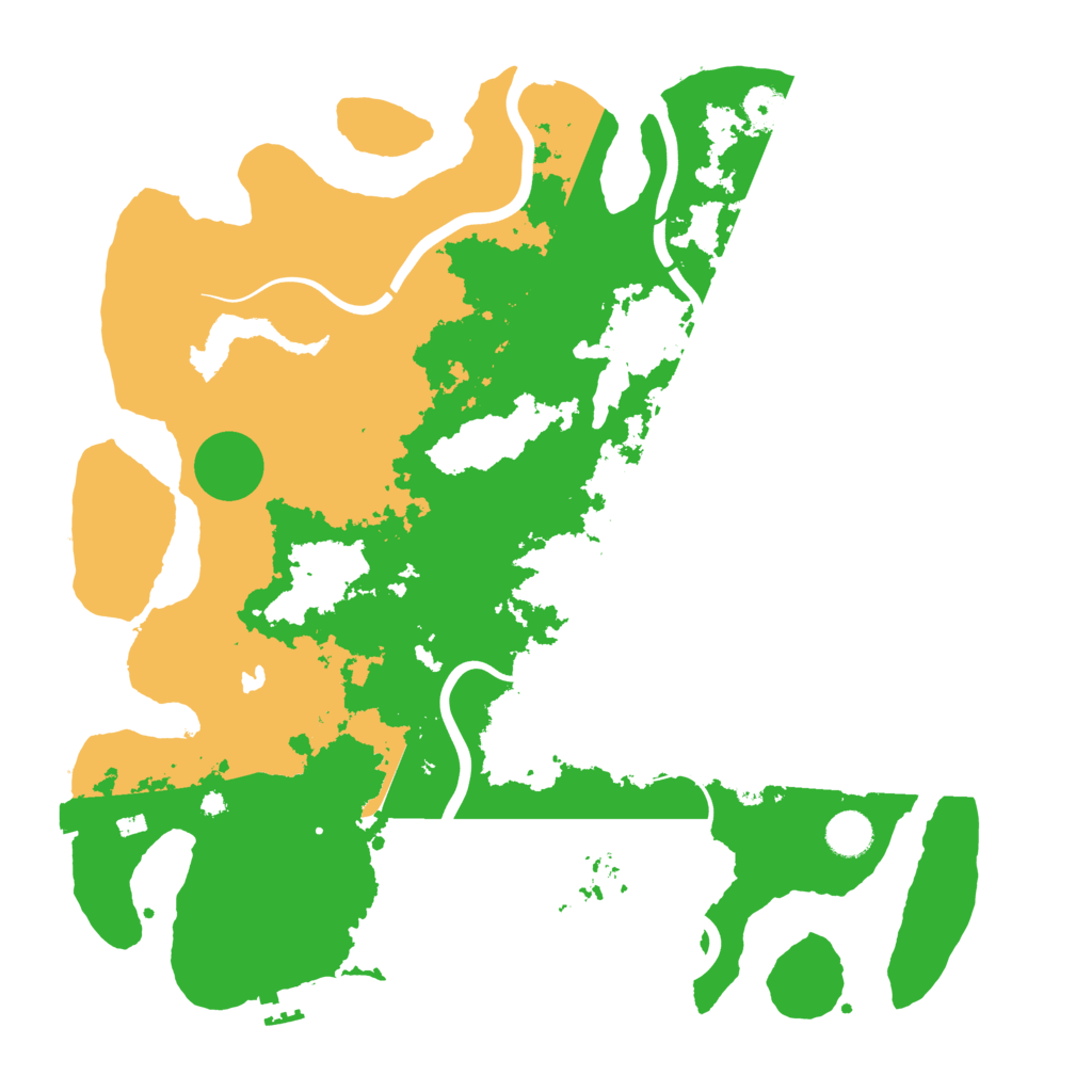 Biome Rust Map: Procedural Map, Size: 4150, Seed: 1002