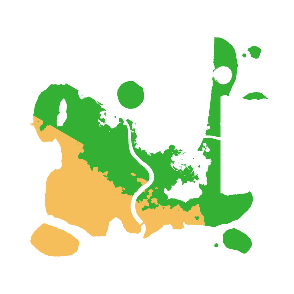 Biome Rust Map: Procedural Map, Size: 3000, Seed: 5835674