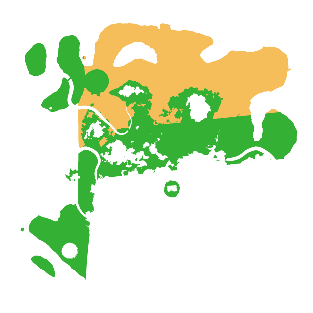 Biome Rust Map: Procedural Map, Size: 3500, Seed: 1828843796