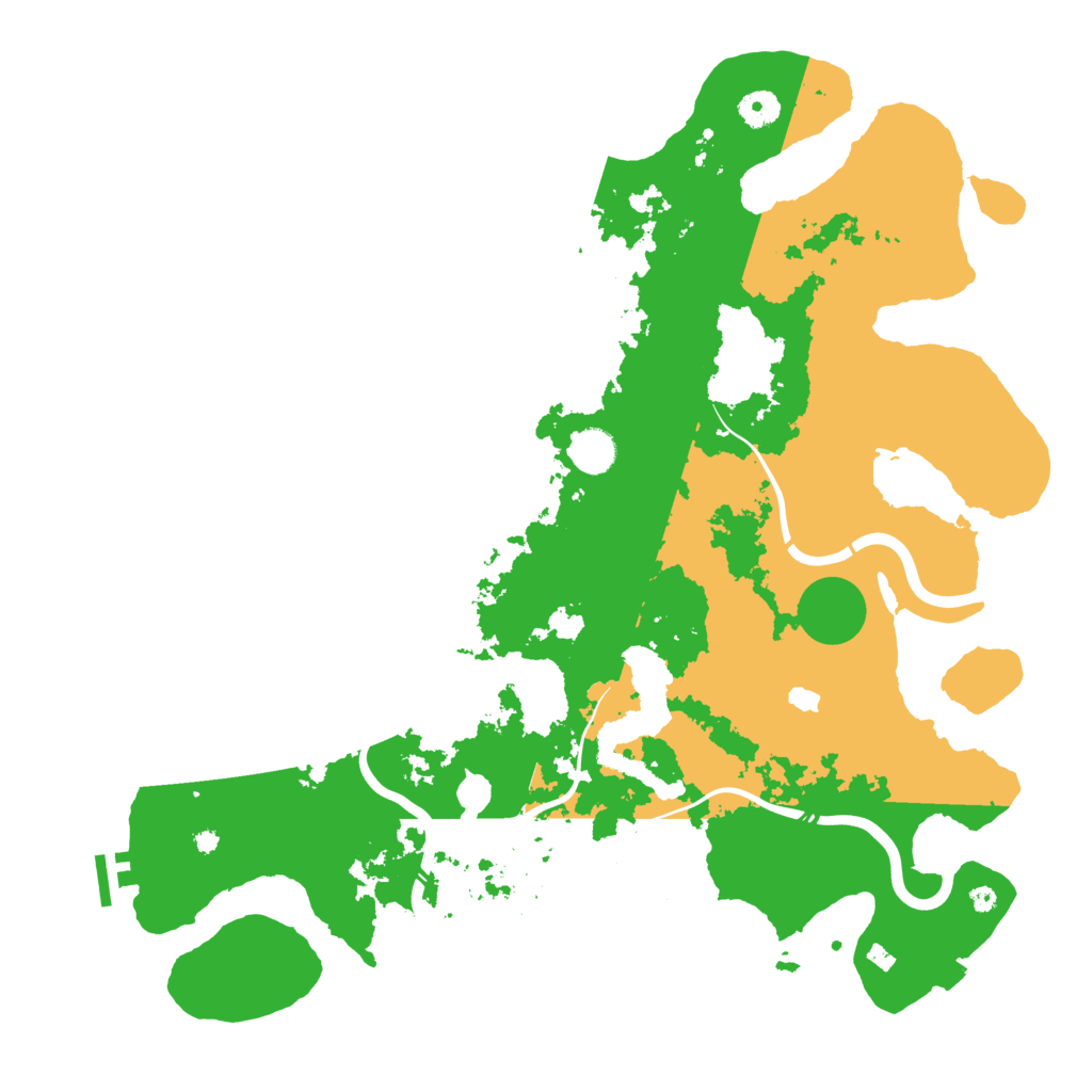 Biome Rust Map: Procedural Map, Size: 4250, Seed: 98020355