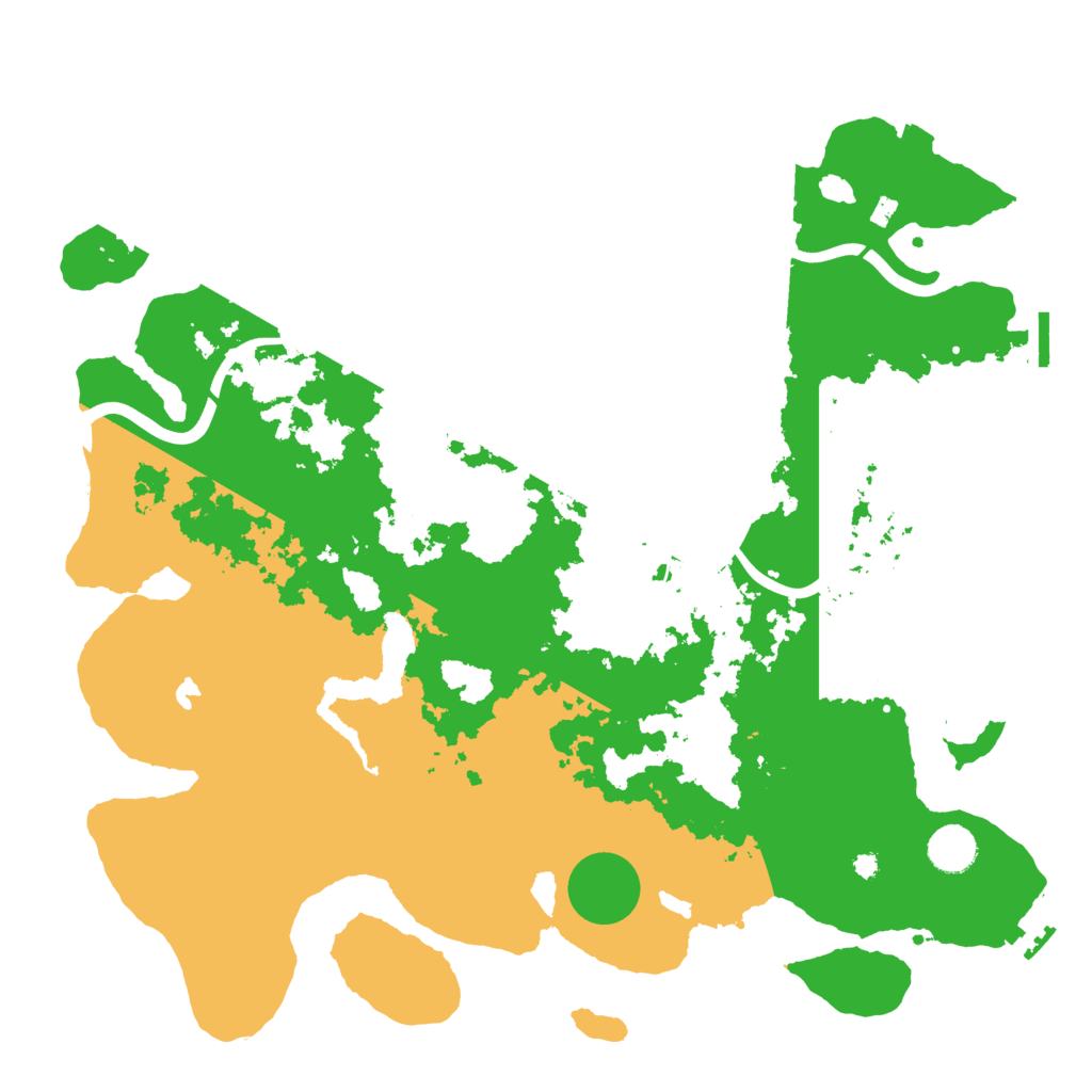 Biome Rust Map: Procedural Map, Size: 4000, Seed: 1877427020