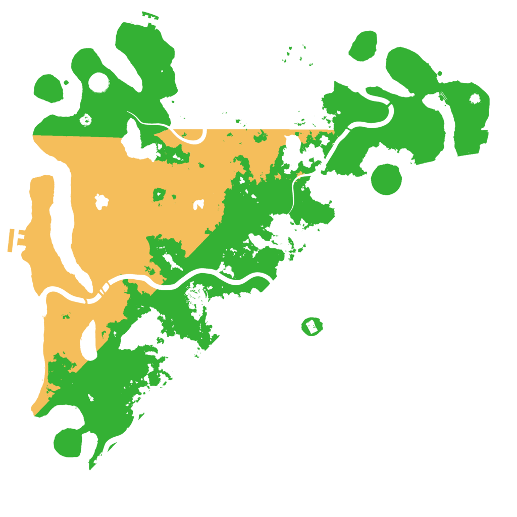 Biome Rust Map: Procedural Map, Size: 4500, Seed: 691011808