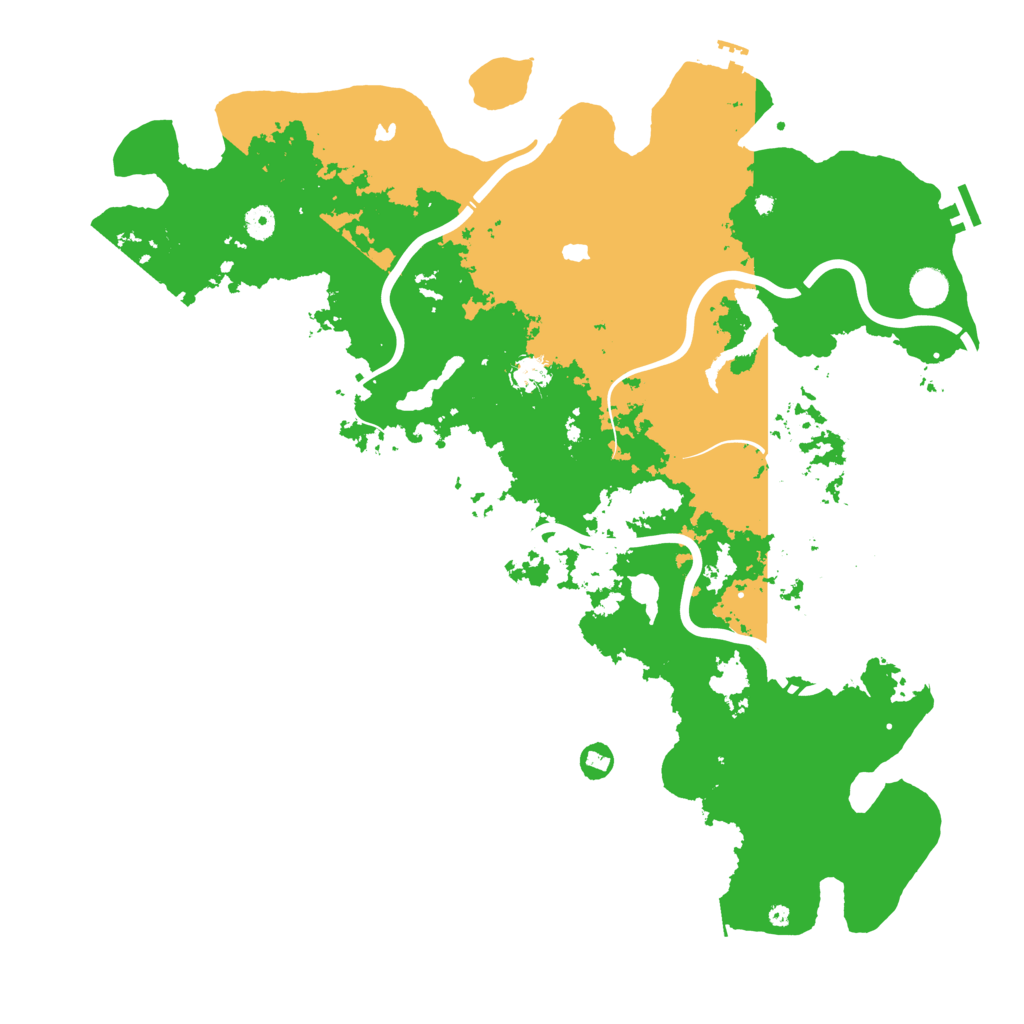 Biome Rust Map: Procedural Map, Size: 4800, Seed: 7758903