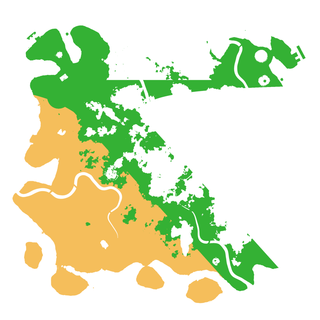 Biome Rust Map: Procedural Map, Size: 4500, Seed: 1649735598