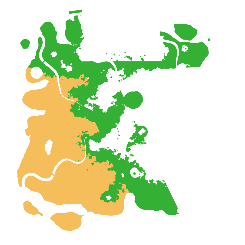 Biome Rust Map: Procedural Map, Size: 3750, Seed: 1779537631