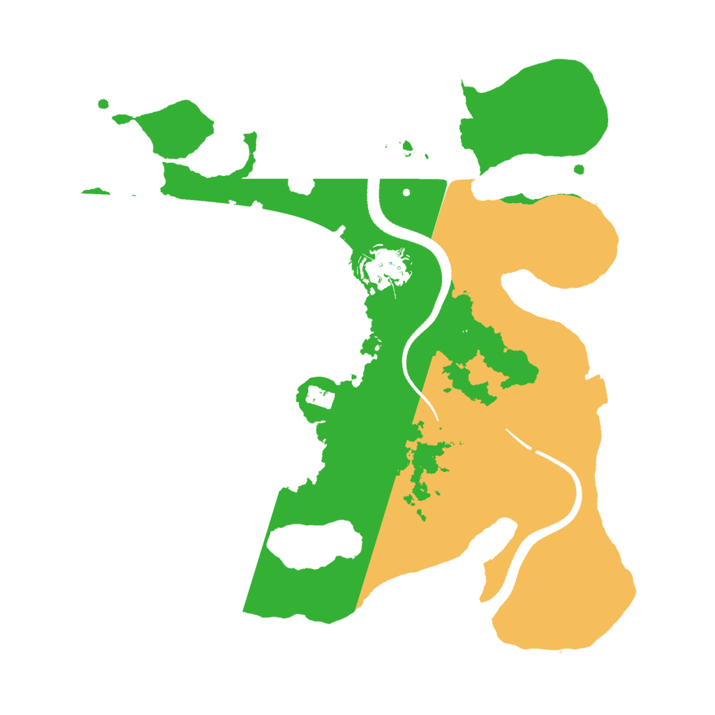 Biome Rust Map: Procedural Map, Size: 2800, Seed: 1108023028