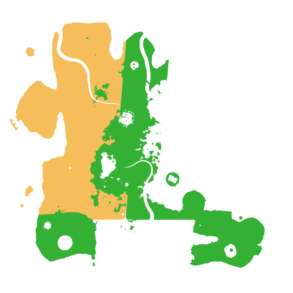 Biome Rust Map: Procedural Map, Size: 3500, Seed: 1792606306