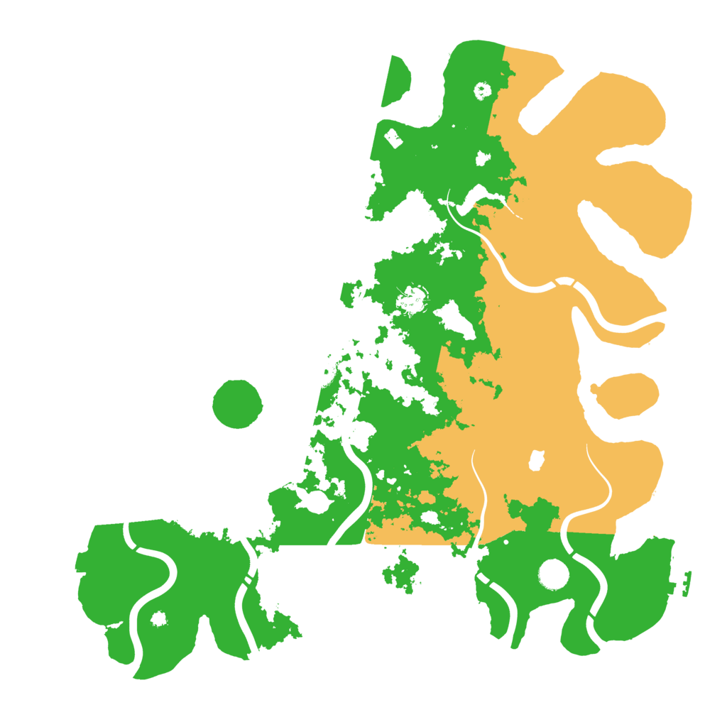 Biome Rust Map: Procedural Map, Size: 4250, Seed: 1698968108