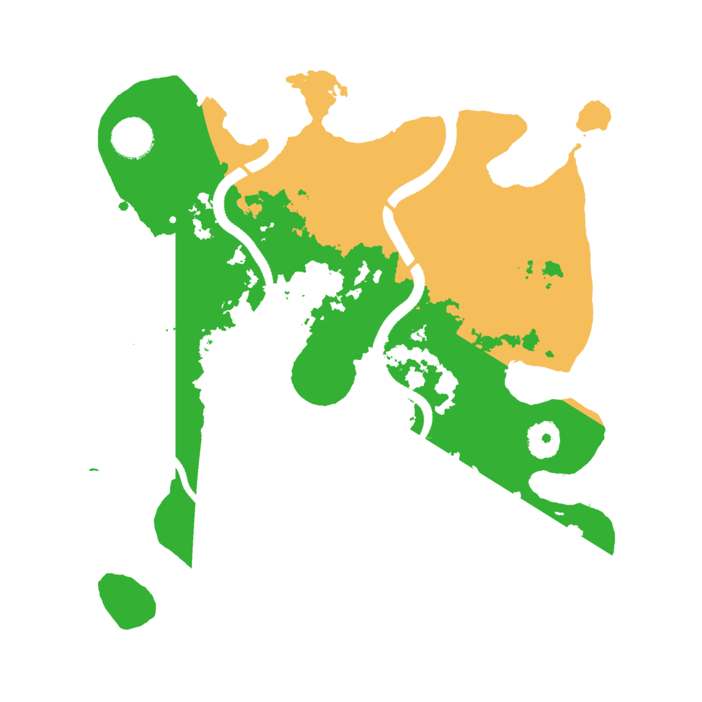 Biome Rust Map: Procedural Map, Size: 3000, Seed: 641294861