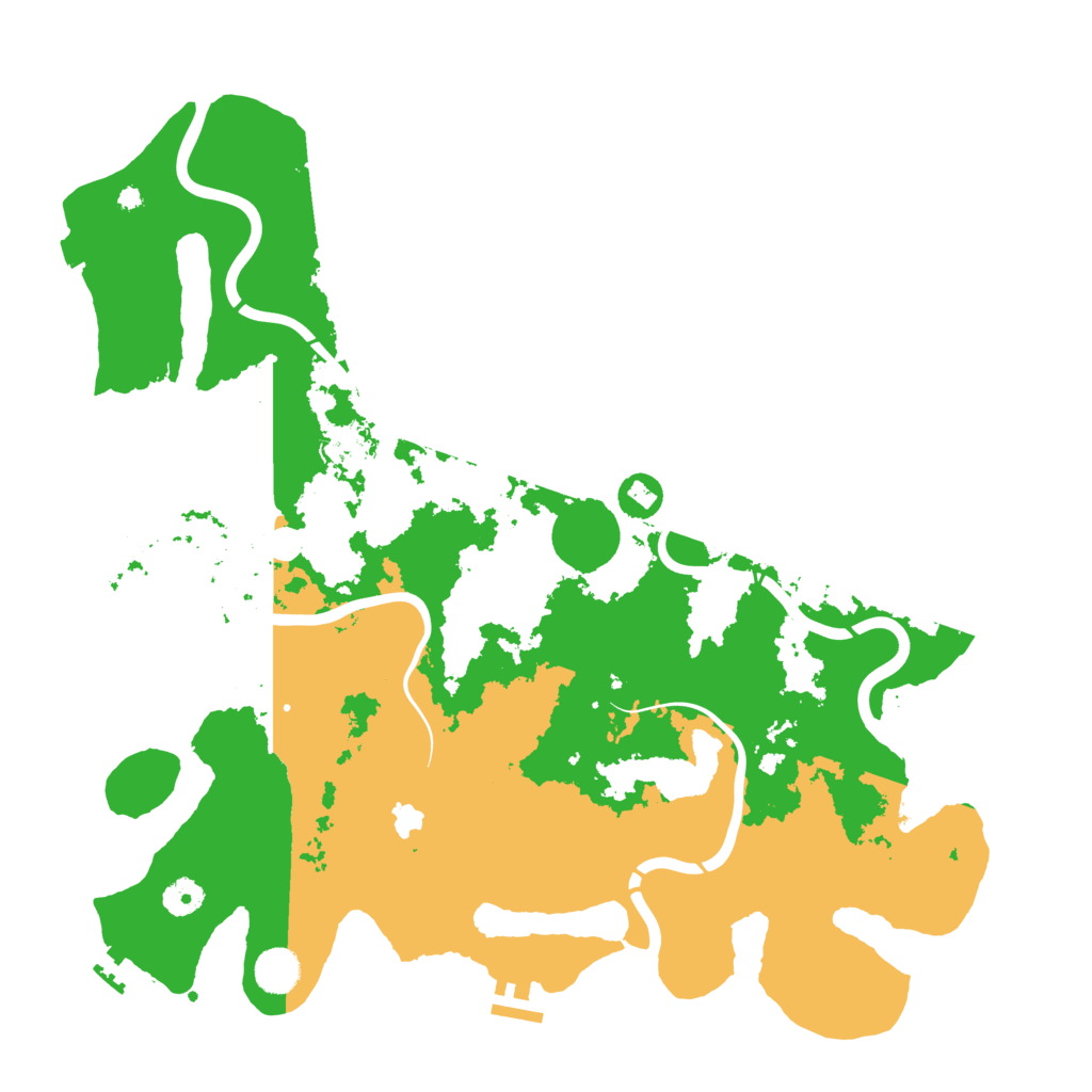 Biome Rust Map: Procedural Map, Size: 4250, Seed: 278566058
