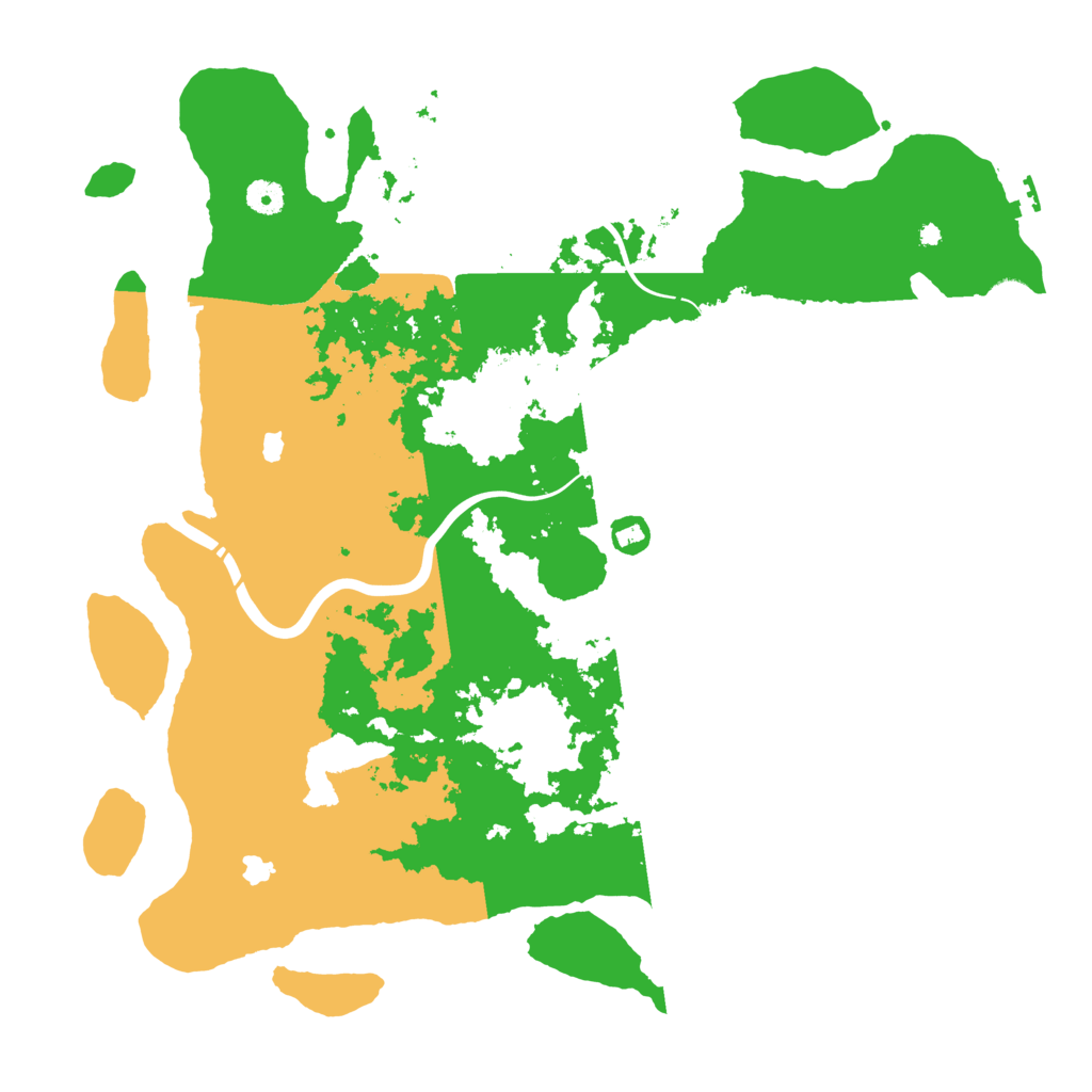 Biome Rust Map: Procedural Map, Size: 4500, Seed: 69168340