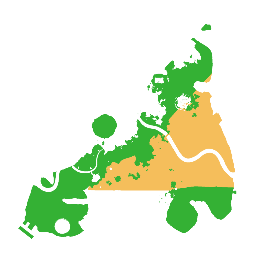 Biome Rust Map: Procedural Map, Size: 3000, Seed: 1965653410