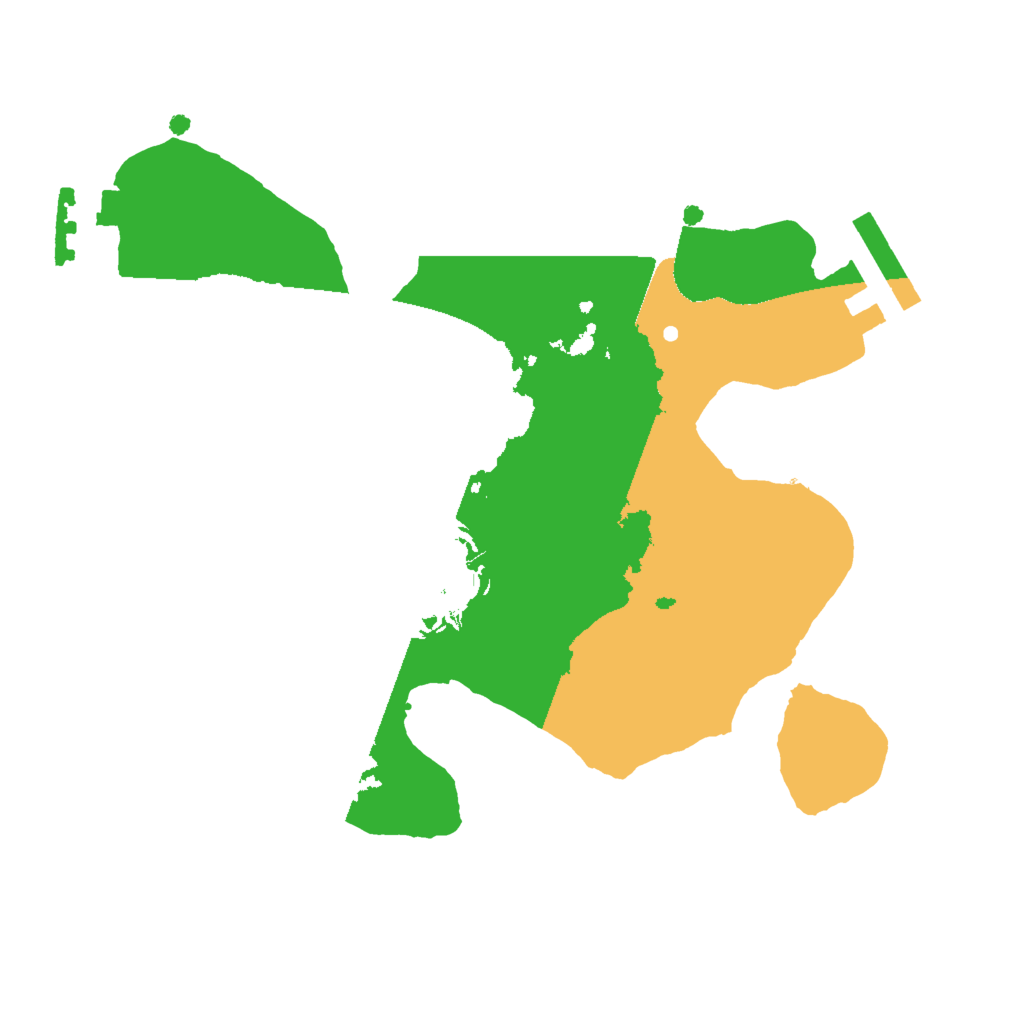 Biome Rust Map: Procedural Map, Size: 2000, Seed: 681521104