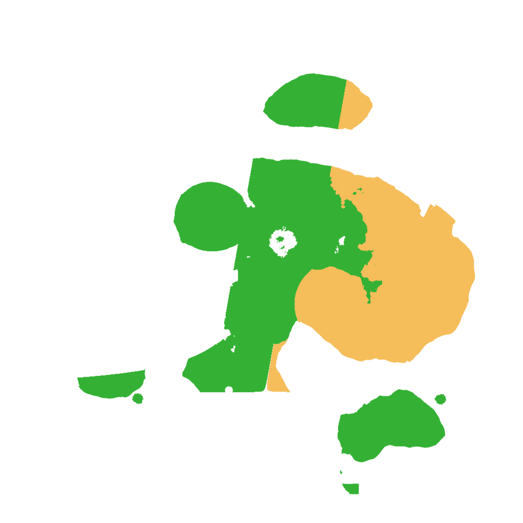 Biome Rust Map: Procedural Map, Size: 2000, Seed: 679927717