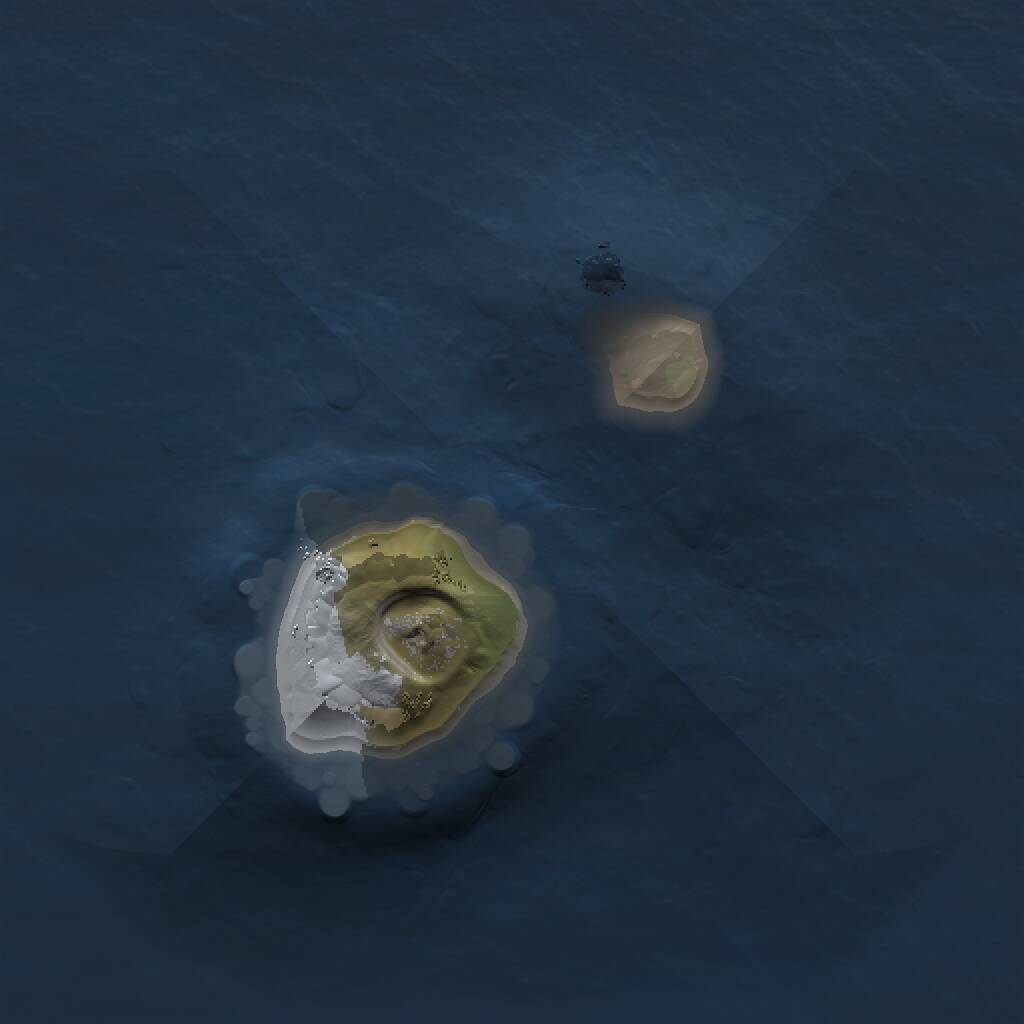 Rust Map: Procedural Map, Size: 1000, Seed: 12324, 1 Monuments
