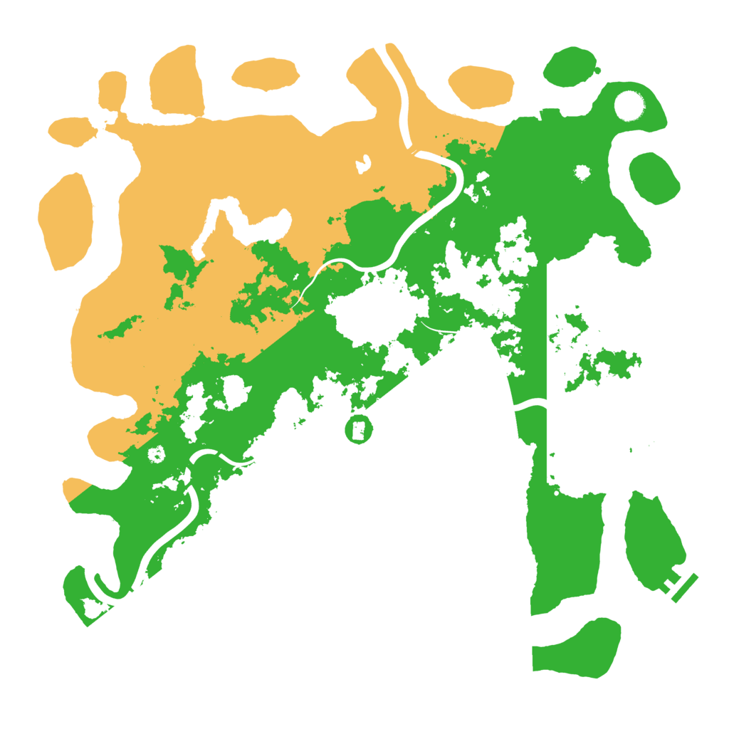 Biome Rust Map: Procedural Map, Size: 4250, Seed: 4567798